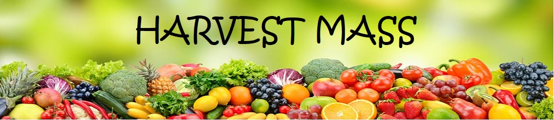 Harvest Mass - 17th Sept - 10:30am - St. Joseph’s Church